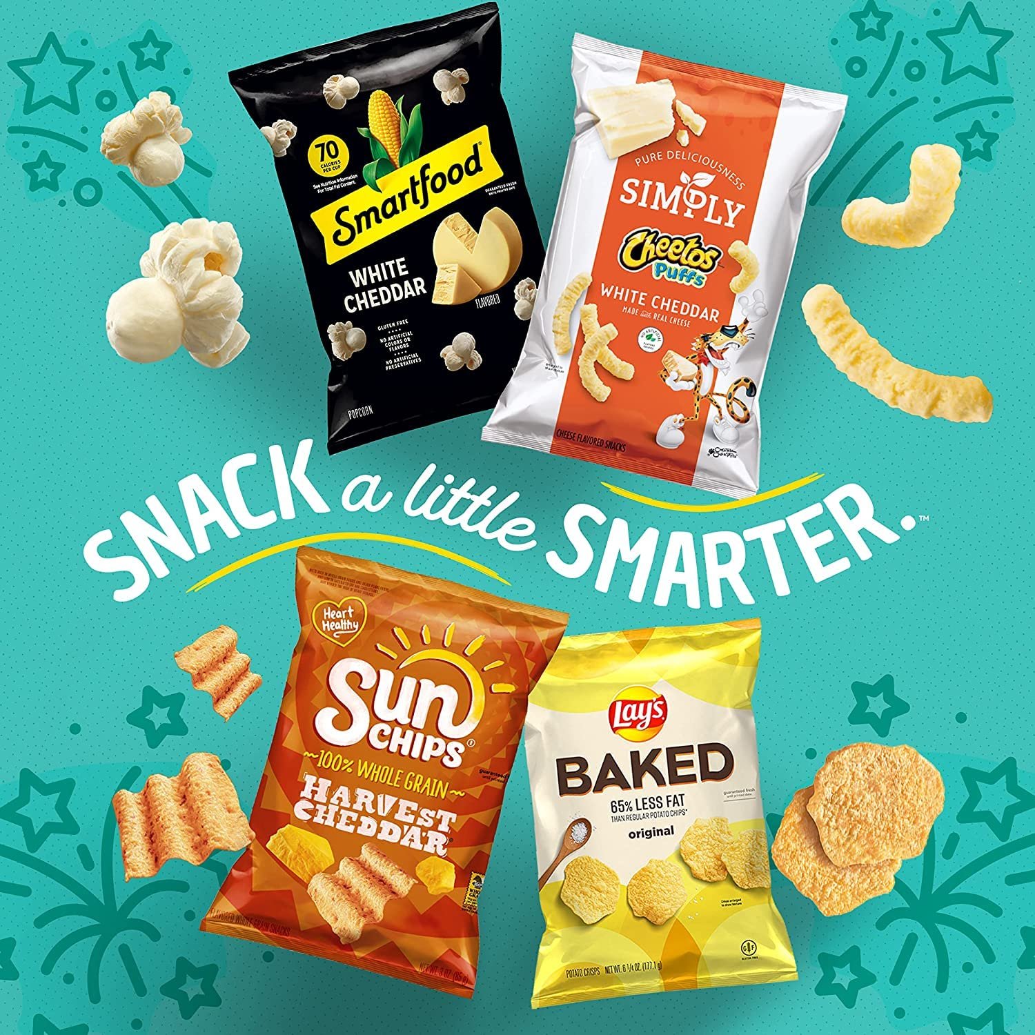Roll over image to zoom in Frito Lay Baked & Popped Mix Variety Pack, (Pack of 40) - Image 5